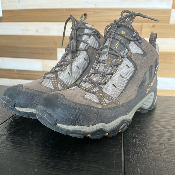 Columbia Men’s Firelane mid Omni Tech Hiking Boots SZ 11 - Picture 1 of 9